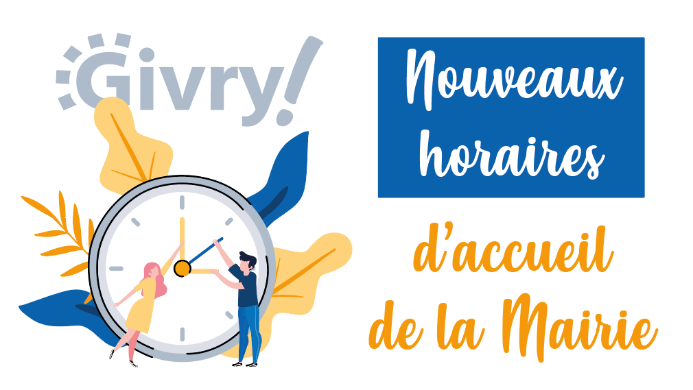 Mairie : nouveaux horaires d'ouverture au public !