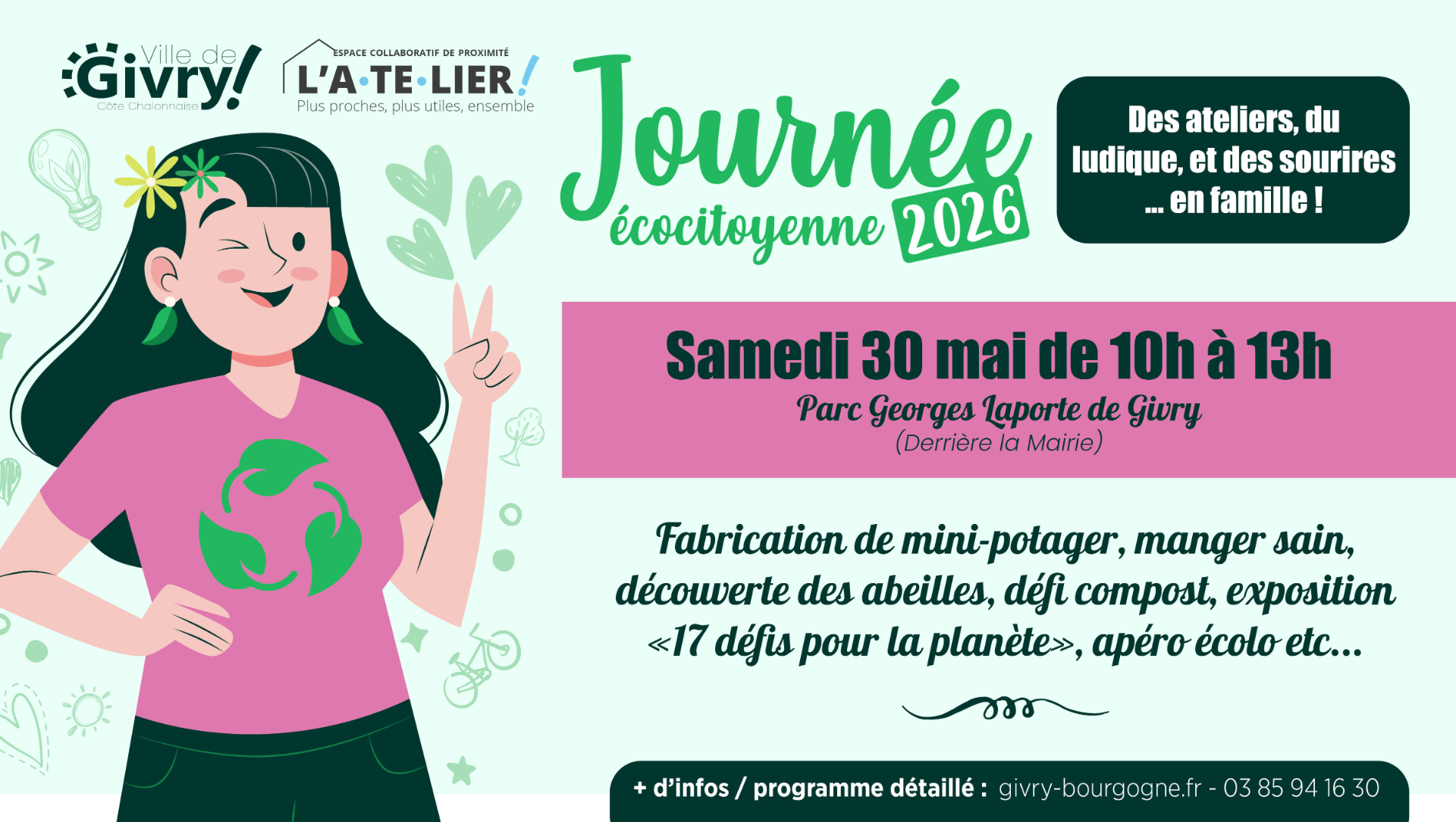 Journée écocitoyenne à Givry : rendez-vous le 30 mai !