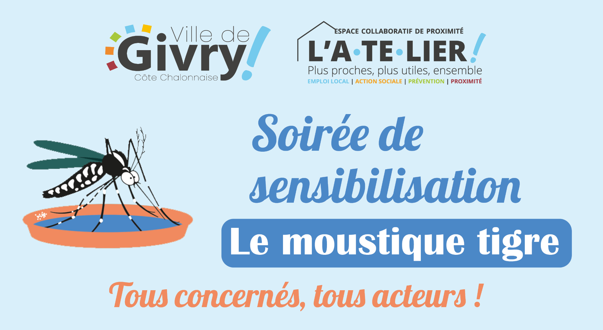Retour sur la soirée de sensibilisation "le Moustique Tigre : tous concernés, tous acteurs !"