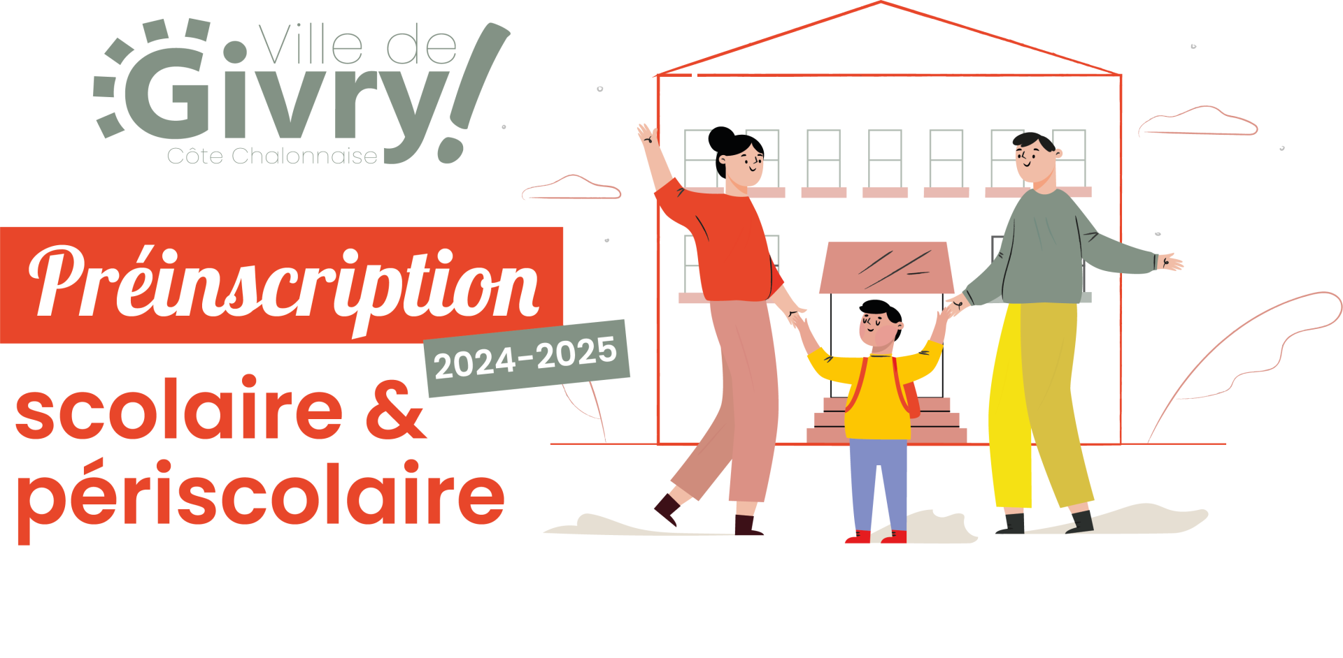 Préinscription scolaire & périscolaire 2024-2025