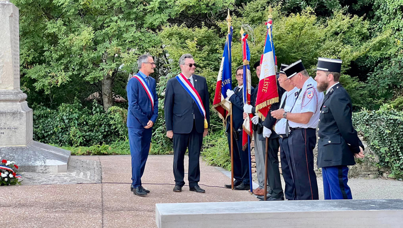 Cérémonie de commémoration de la libération de Givry | Retour en images