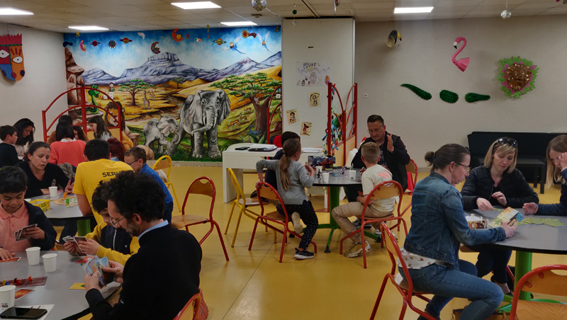 Soirée jeux de société en famille au Centre de loisirs ! 