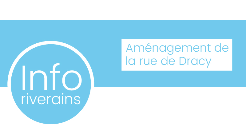 Projet d'aménagement de la rue de Dracy