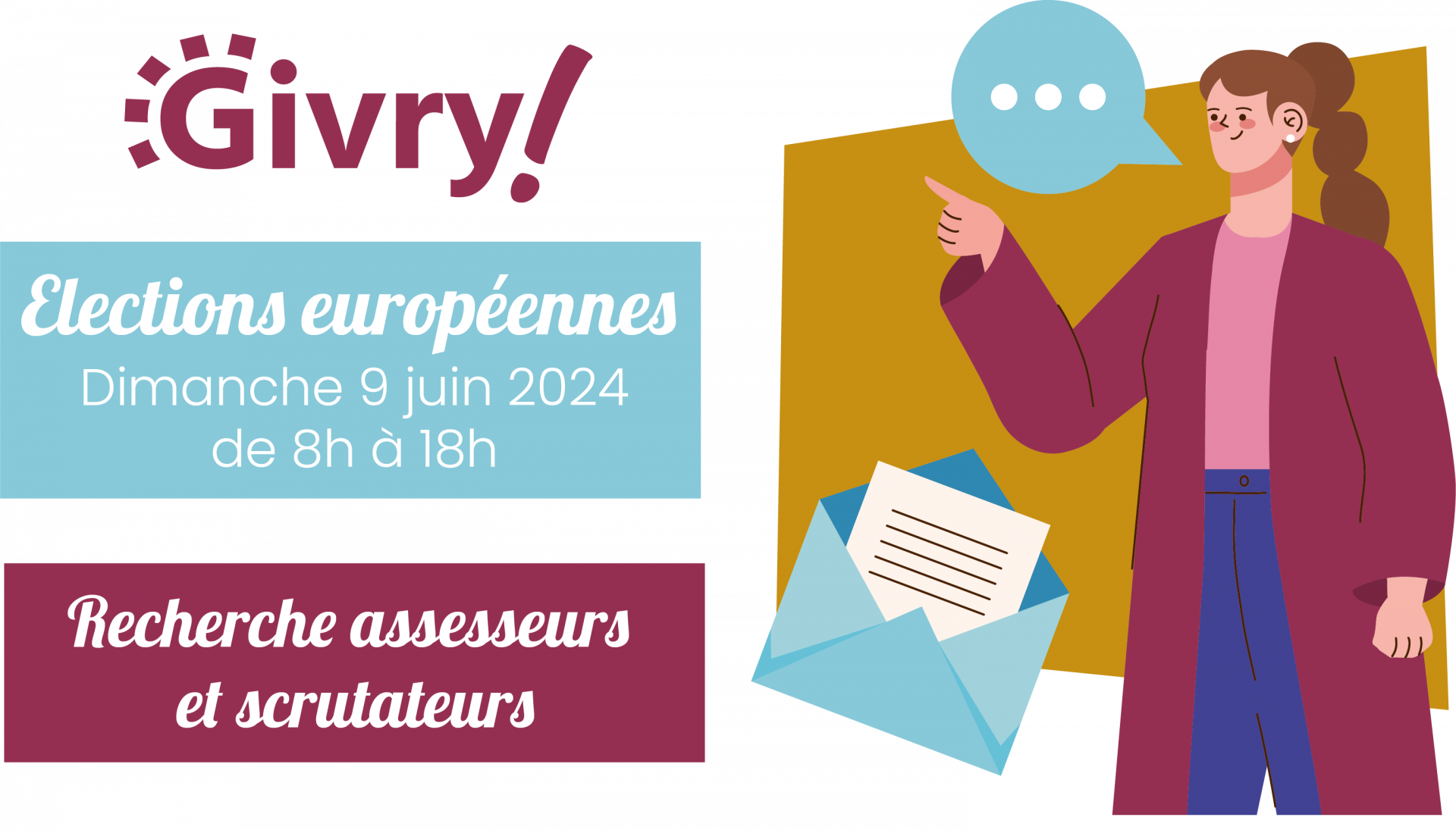 Devenez assesseurs et scrutateurs pour les élections européennes !