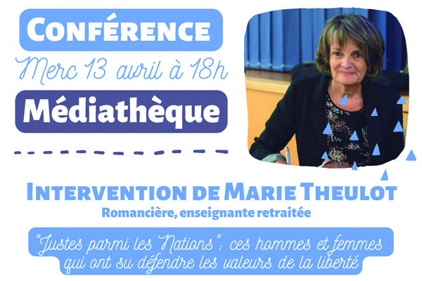 Conférence - Marie THEULOT à la Médiathèque