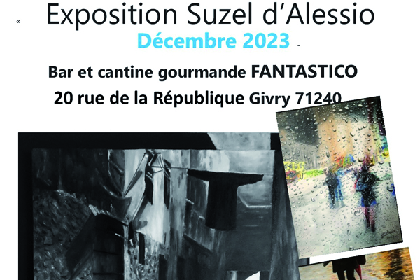 Vernissage de l'exposition SUZEL D'ALESSIO au Fantastico