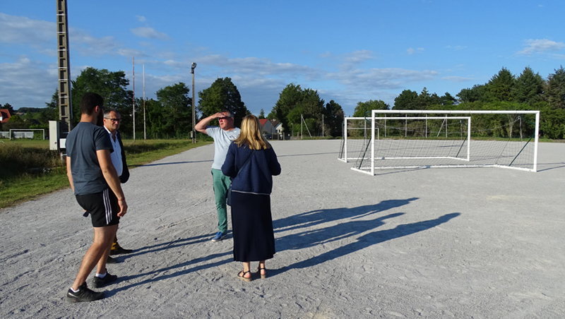 Opération rénovation complexe sportif 