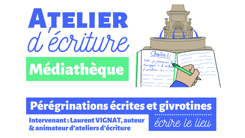 Atelier d’écriture à la Médiathèque !